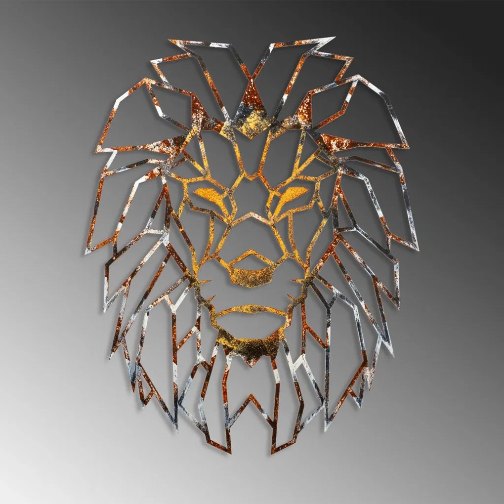 Lion fém fali dekoráció, 40 cm – TR891TNL2418