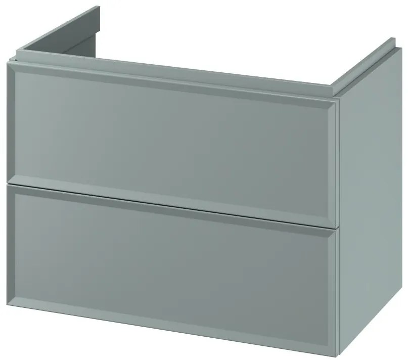 Cersanit S1017-004 - MILLE függesztett mosdó alatti szekrény 80x45 cm, mentaszínű