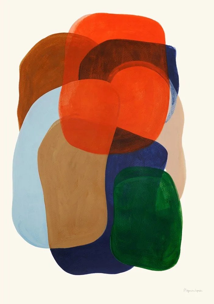 Poszter 50x70 cm Big Hug – Berit Mogensen Lopez – The Poster Club