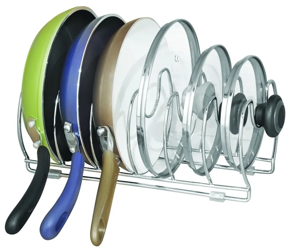 Fedő- és serpenyőtartó állvány Classico – iDesign