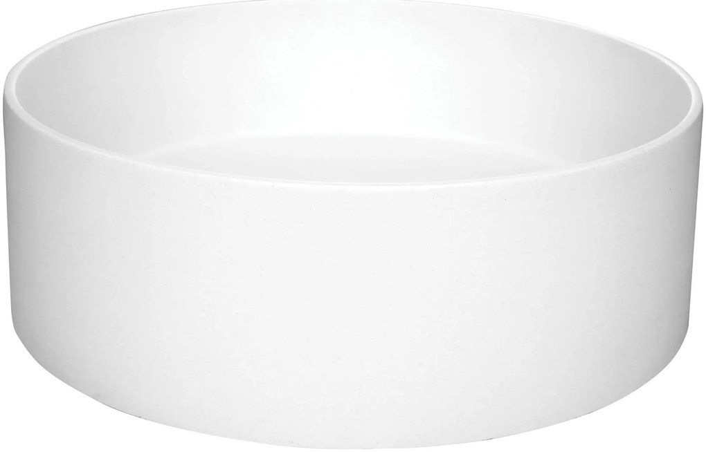 Deante Silia, gránit munkalap mosogató 36x36x12,5 cm, fehér, DEA-CQS_AU4S