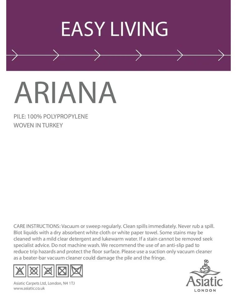 Vanilla bézs szőnyeg, 120 x 170 cm - Asiatic Carpets