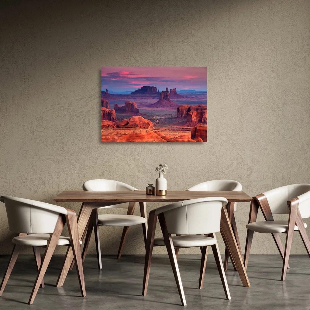 Üveg kép - Hunts Mesa (70x50 cm)