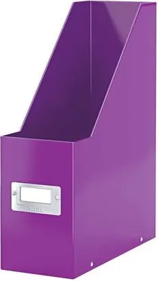Iratpapucs, PP/karton, 95 mm, LEITZ Click&Store, lila (E60470062)