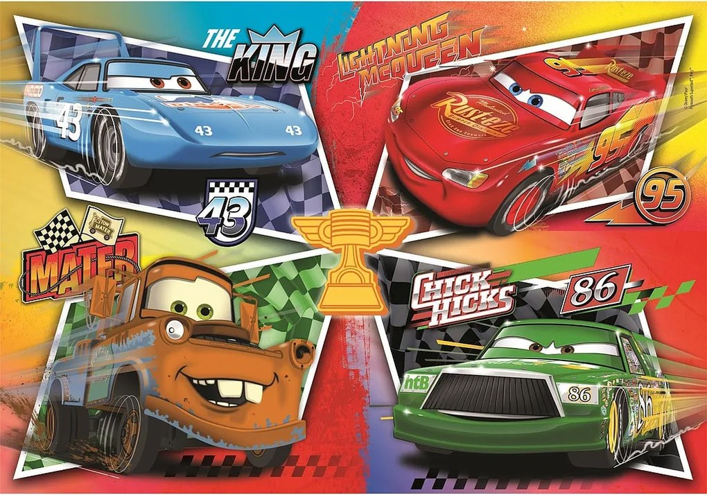 Disney Verdák Competitors 60 db-os maxi puzzle Clementoni