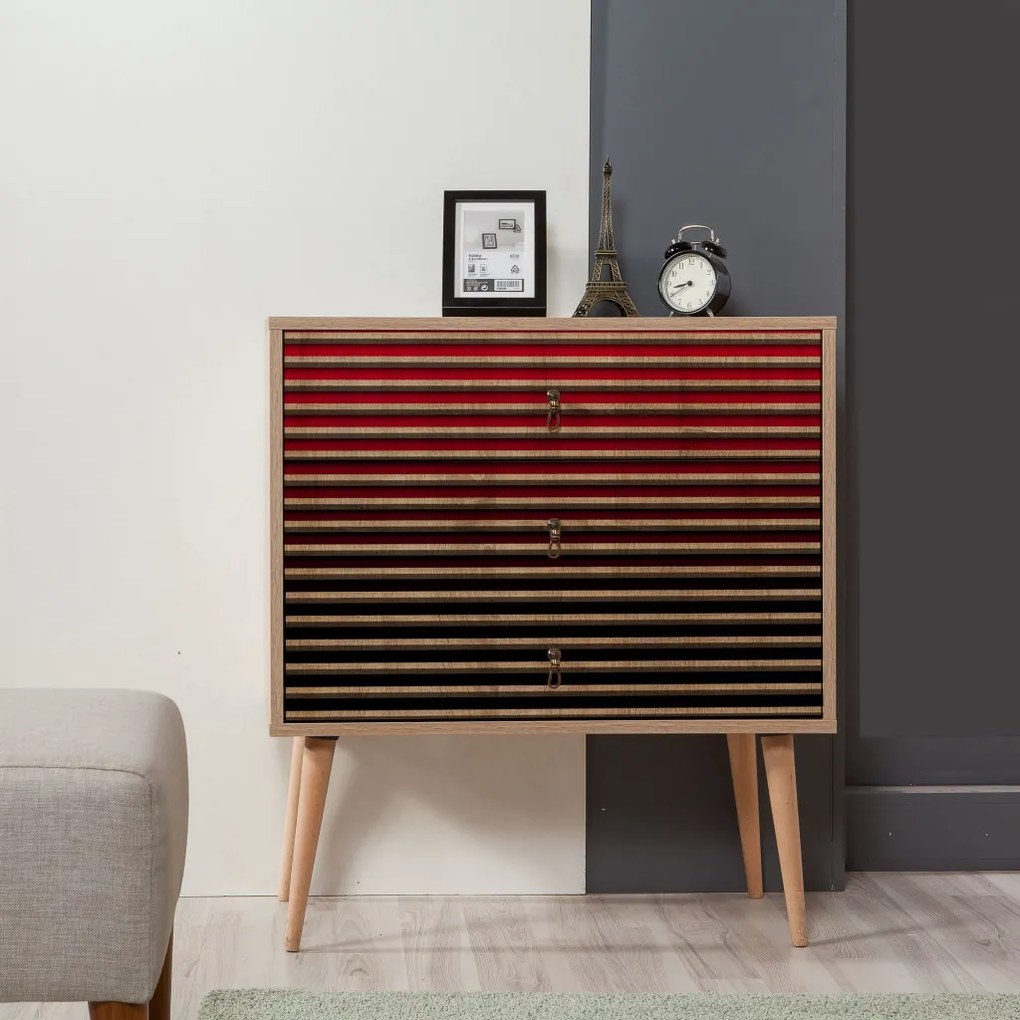 Trio komód, 80 cm – TR869VEL3433