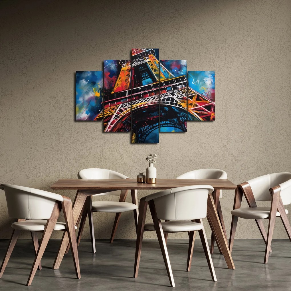 Kép - Az Eiffel-torony festménye II. (150x105 cm)