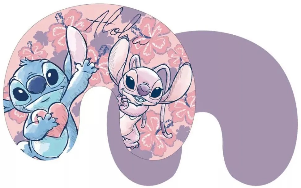 Disney Lilo és Stitch, A csillagkutya Angel utazópárna, nyakpárna