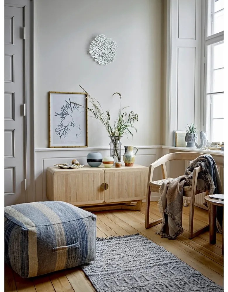 Natúr színű kaucsukfa étkezőszék Serrone – Bloomingville