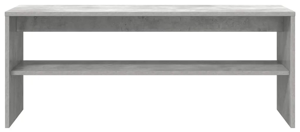 betonszürke forgácslap TV-szekrény 100 x 40 x 40 cm