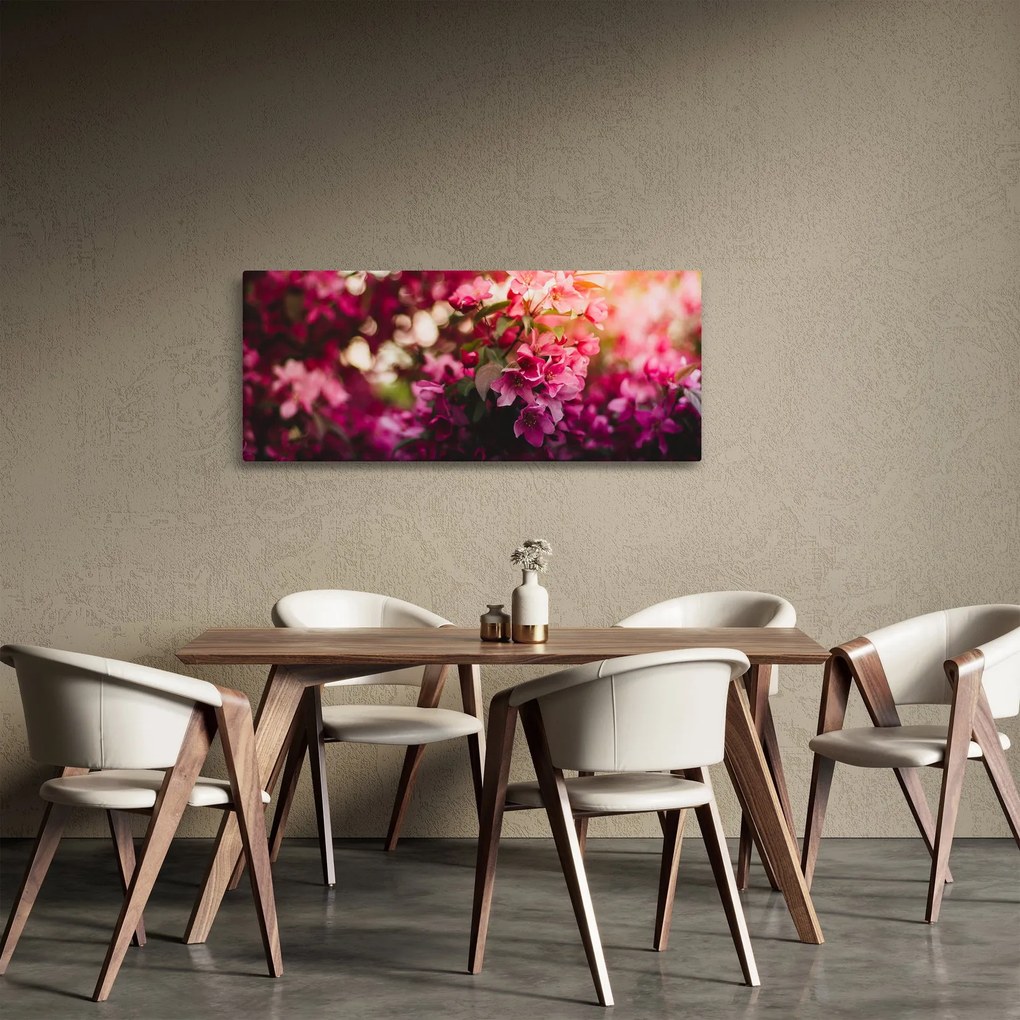 Virágzó bokor képe (120x50 cm)