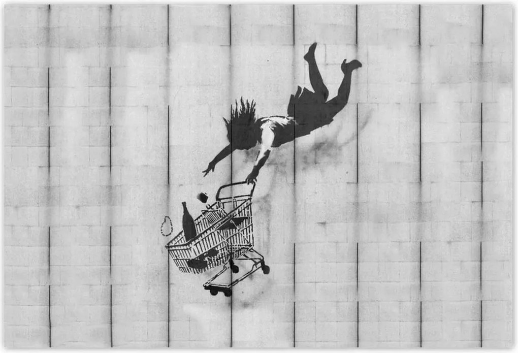 Poszterek 155x105 Banksy kosár