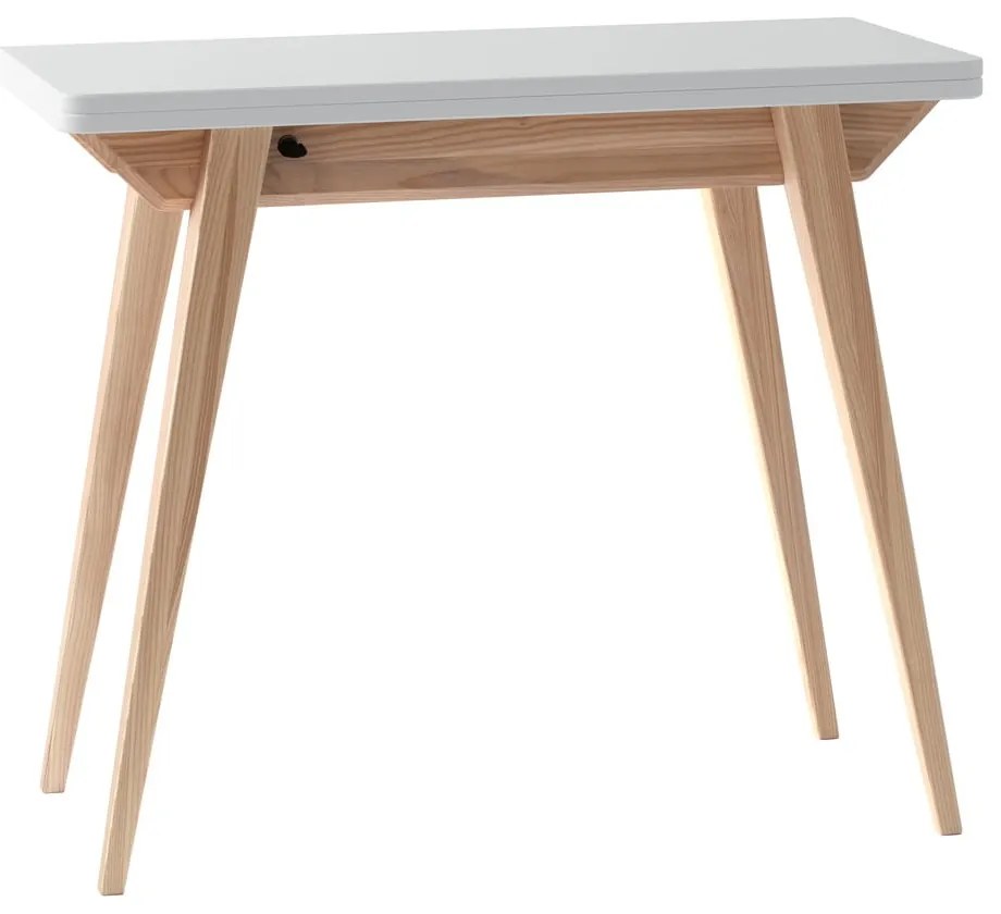 Konzolasztal fehér asztallappal 45x90 cm Envelope - Ragaba