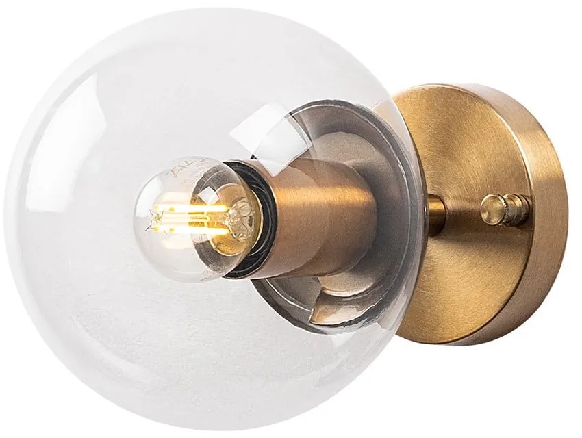 Sárgaréz színű fali lámpa ø 15 cm Atmaca – Opviq lights