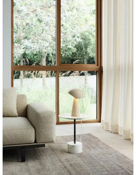 DFTP by Nordlux - Asztali lámpa állítható lámpabúrával ALIGN 1xE27/25W/230V bézs