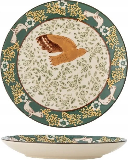 Hezha reggeliző/desszert tányér, zöld, Bloomingville