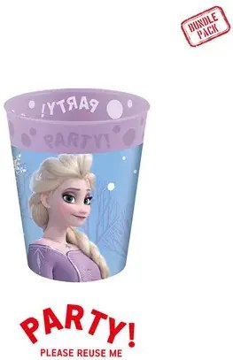 Disney Jégvarázs Wind micro prémium műanyag pohár szett 4 db-os 250 ml