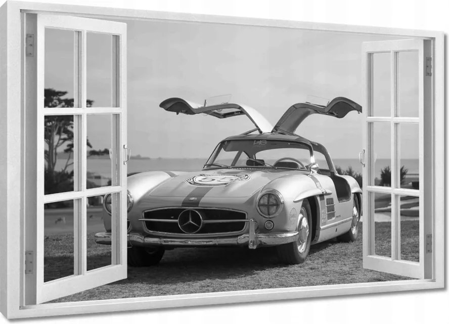 Vászonkép 60x40 Mercedes Gullwing