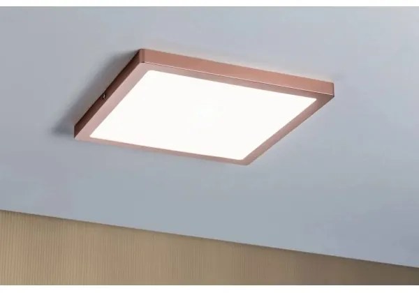 Paulmann 70941 - LED/20W Mennyezeti panel ATRIA 230V 4000K 30x30 cm Rózsaarany