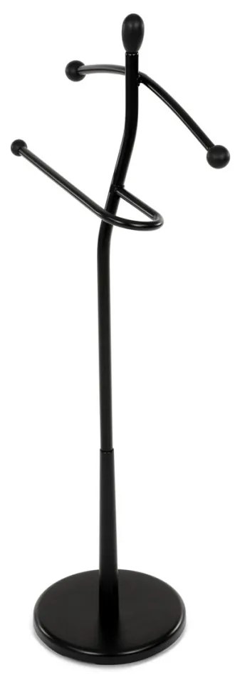 Szobainas fekete színben. Magasság 120 cm, tömör gumifa, súly 5 kg