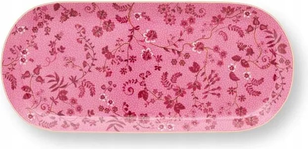 Patera Jolie Flowers rózsaszín PiP Studio, 33 cm