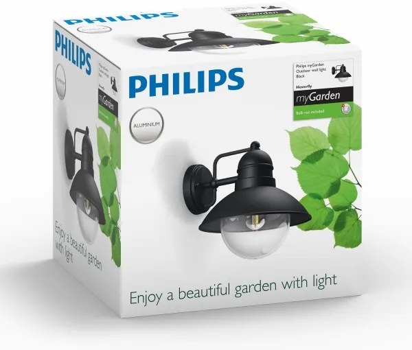 Philips 17237/30/PN - Kültéri lámpa MYGARDEN HOVERFLY 1xE27/60W/230V