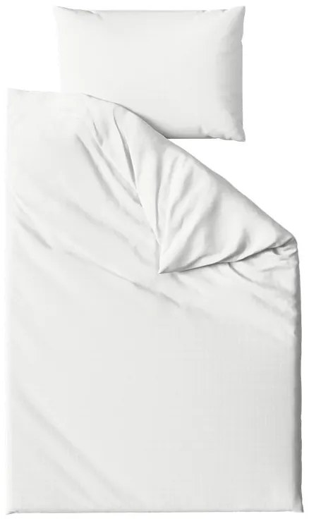 Pamut ágynemű krepp kidolgozással LUXERA fehér hotel zseb II. osztály Ágyneműhuzat mérete: 70 x 90 cm | 140 x 200 cm