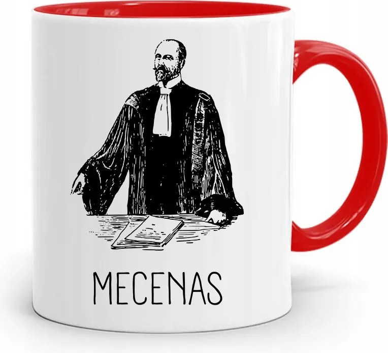 Piros Ügyvéd Bögre Ügyvéd Ajándék fényképes nyomtatással