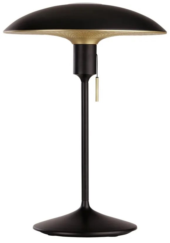 Fekete-aranyszínű lámpabúra ø 35 cm Manta Ray – UMAGE