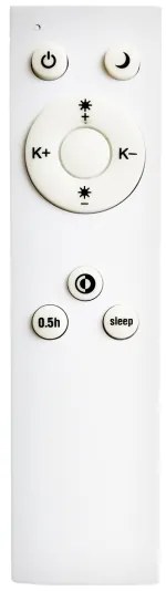 Top Light - LED Dimmelhető mennyezeti panel REVIT LED/70W/230V 3000-6500K fekete + távirányító