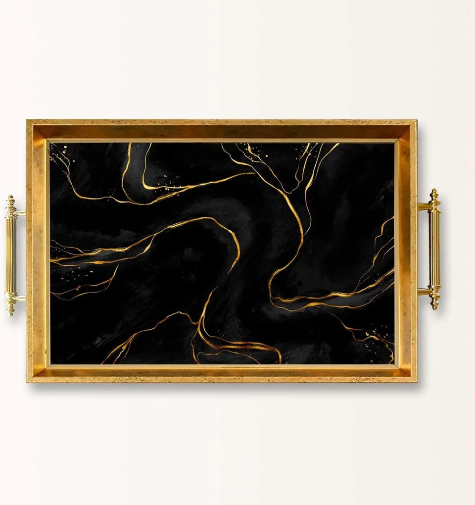 Üveg tálca, 38×24 cm – TPEA10006