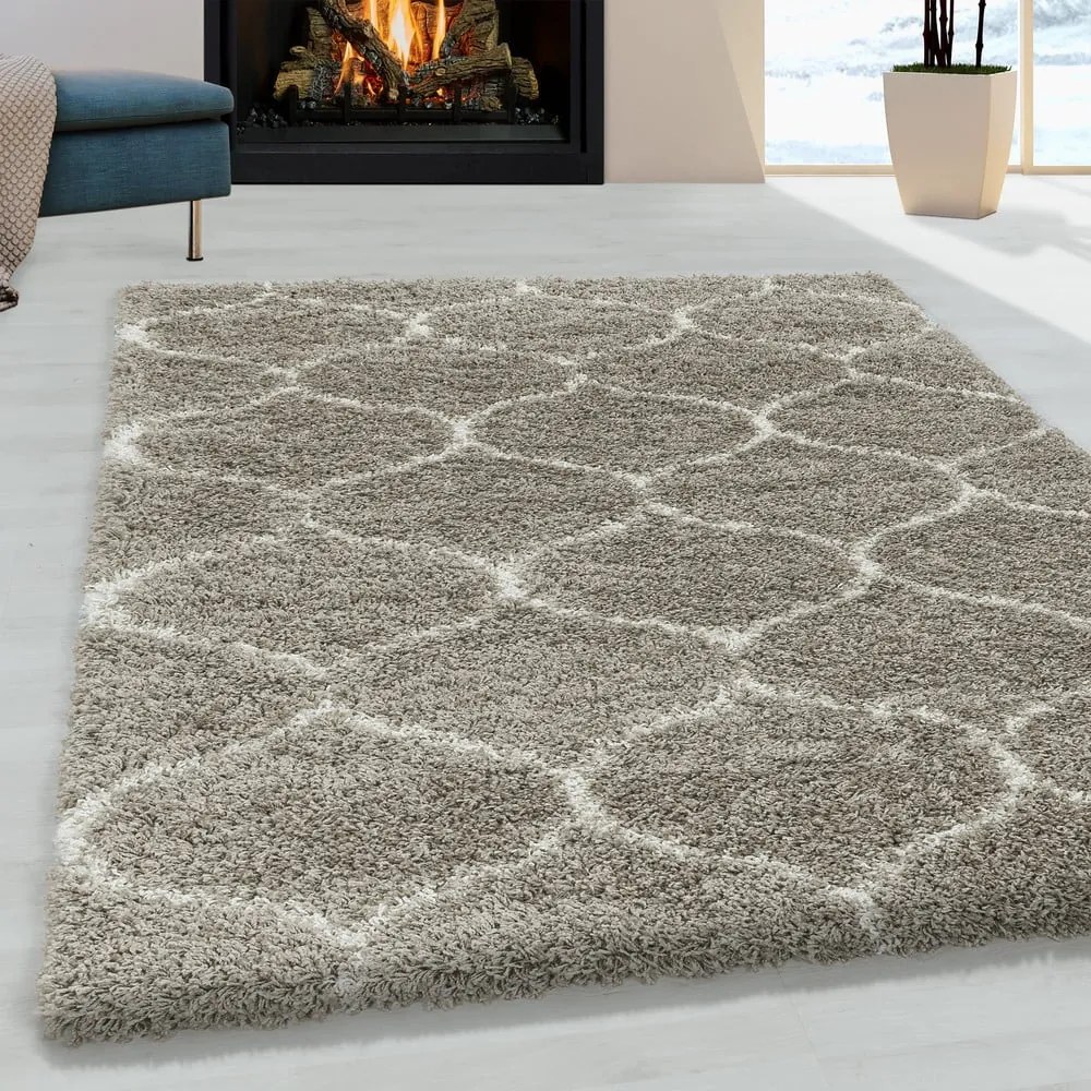 Bézs szőnyeg 140x200 cm Salsa – Ayyildiz Carpets
