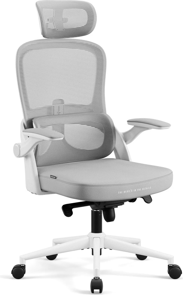 Ergonomikus irodai szék világosszürke Normal Size: Diablo V-Light