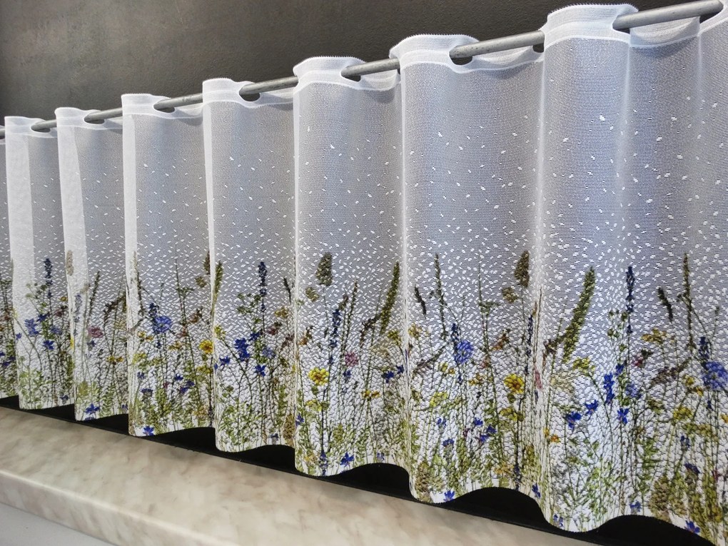 Mg Irigység 35615 Fehér Nyomtatott Rét 250x60cm lengyel M