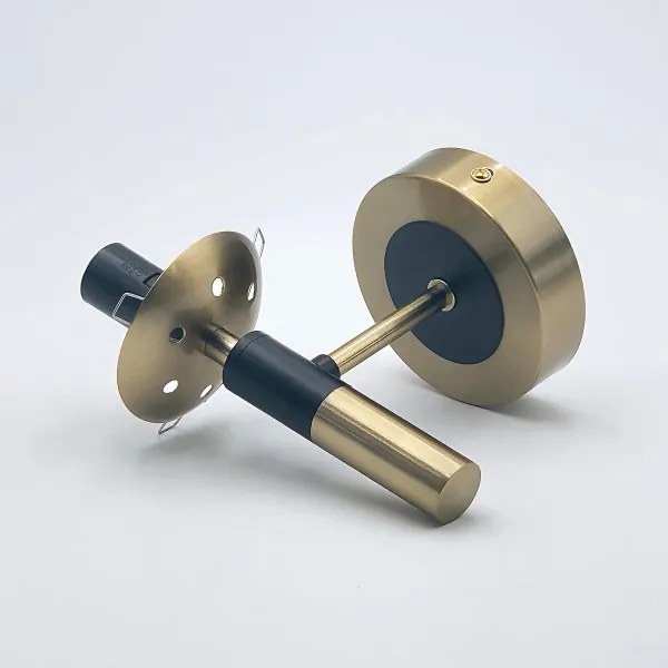 Fali lámpa ROLLO 1xE14/5W/230V arany/füstös bézs