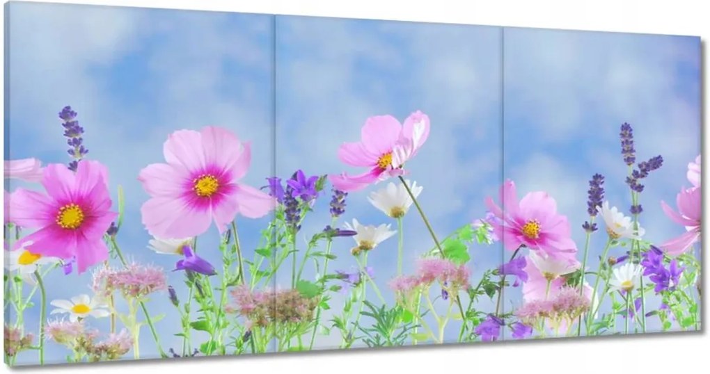 Vászonkép 120x60 Finom virágok