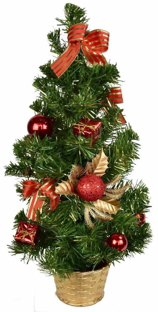 Caronia karácsonyi díszített fa, 45 cm