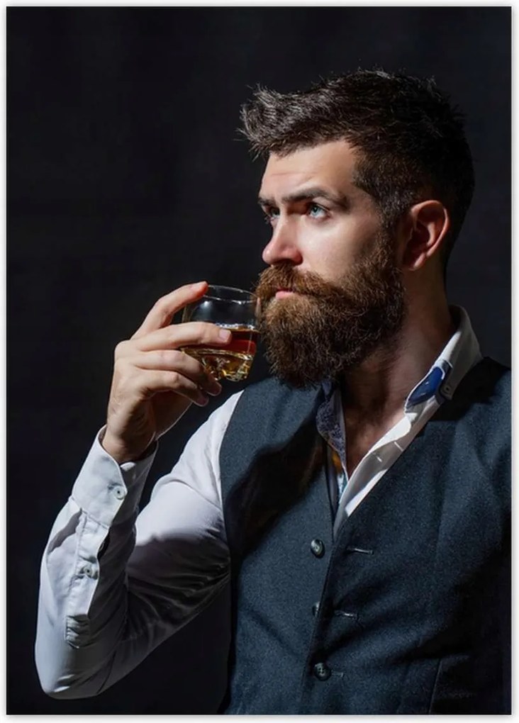 Poszterek 50x70 Elegáns üzletember úr