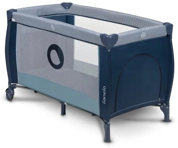 Lionelo - SVEN PLUS utazóágy, kék