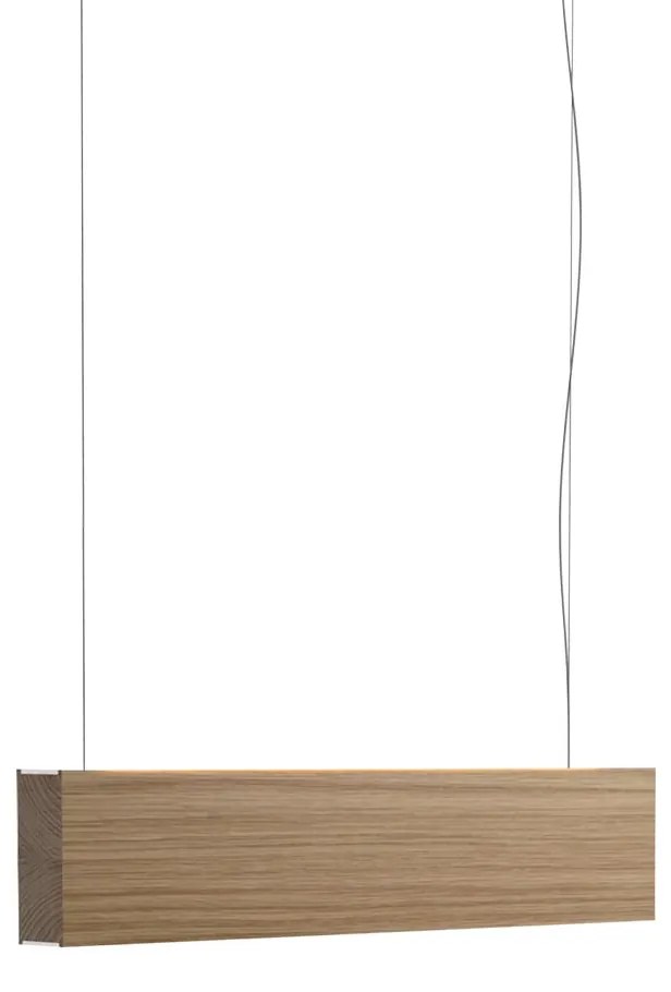 Függeszték LED120, többféle változat - TUNTO Modell: 700 mm-es természetes dió, közvetlen és közvetett fény