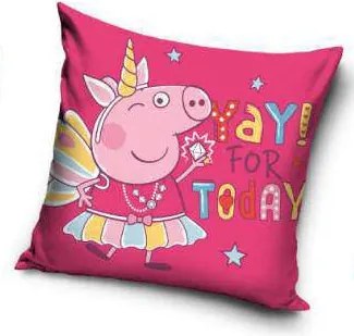 Peppa malac Yay párnahuzat 40x40 cm