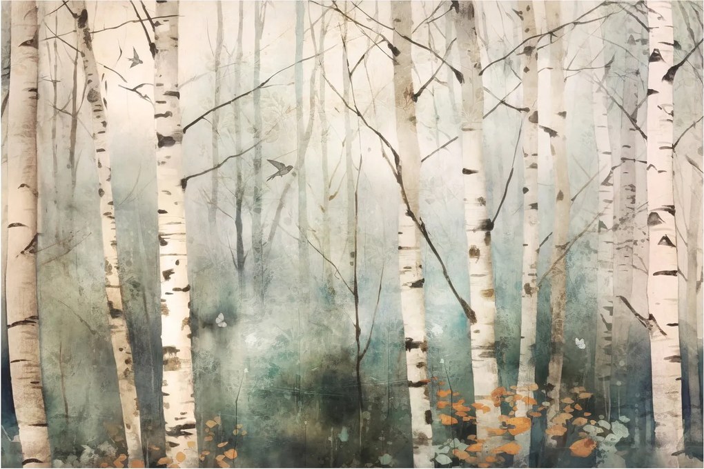 Kép - Erdőminta rajzolása (90x60 cm)