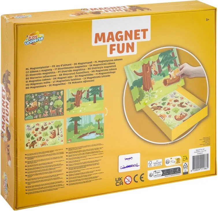 Állatos Forest mágneses szett 65 db-os
