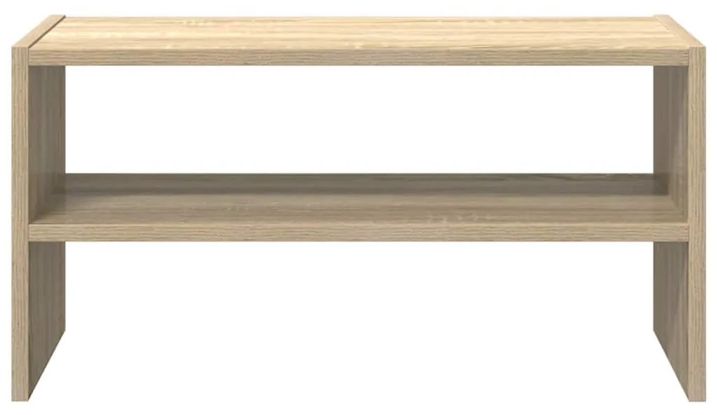 sonoma tölgy cipőtartó állvány halmozható 60 x 30 x 30,5 cm