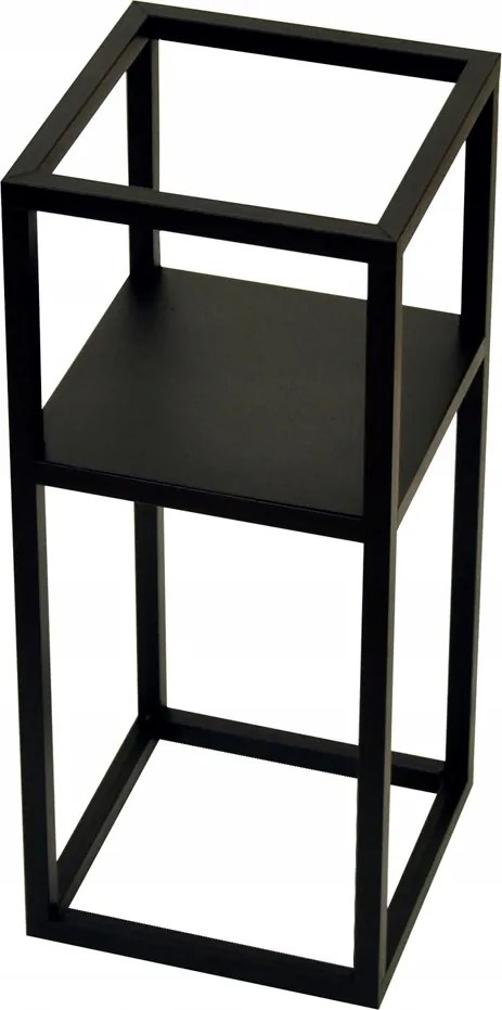 Virágtartó állvány fém 50 cm loft állvány