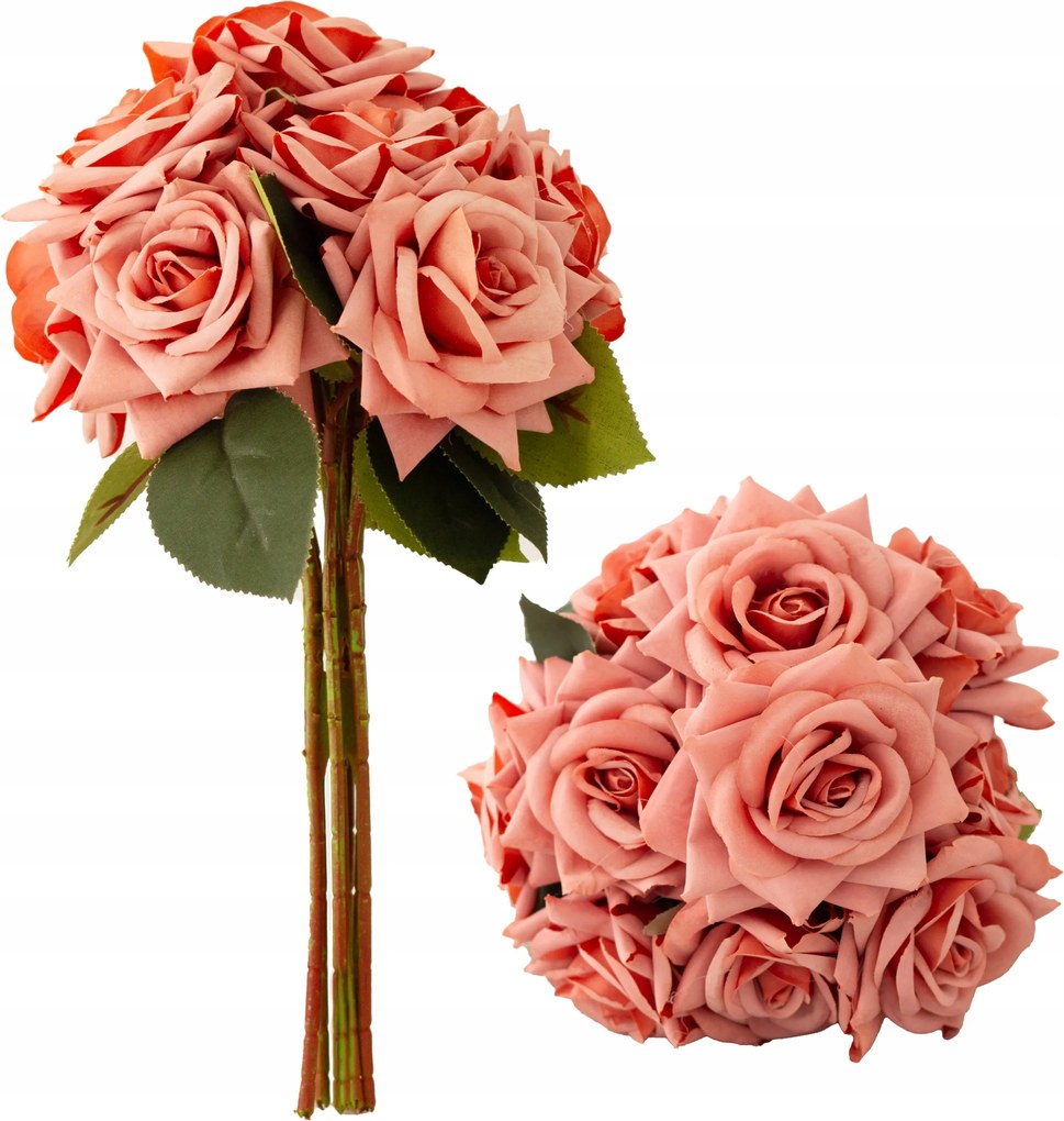 Mesterséges Virágok Rózsák gallyak, mint egy élő csokor a nappaliba ajándék emlékmű