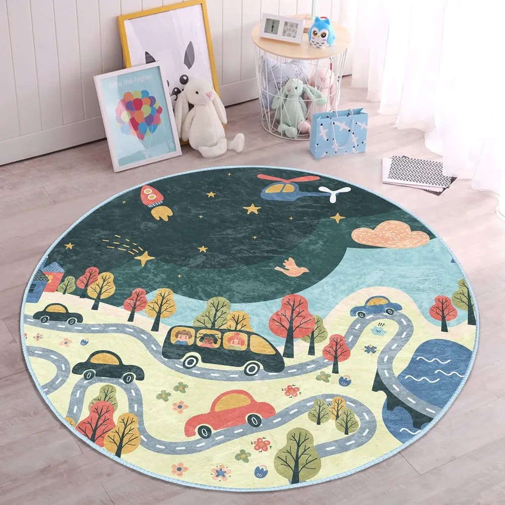 Gyerek szőnyeg ø 100 cm Comfort – Mila Home