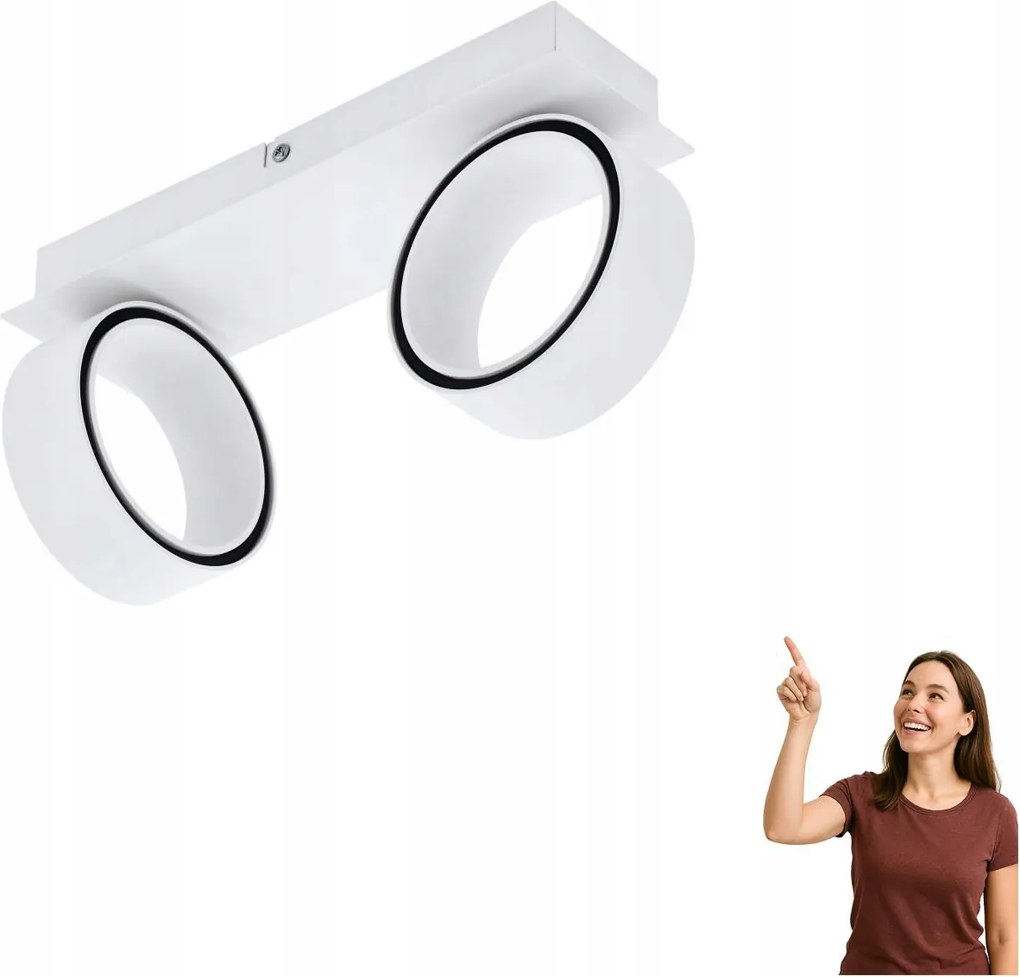 Led spot lámpa 2x4,6W Albariza 39585 Eglo