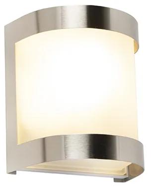 Modern kültéri fali lámpa rozsdamentes acél IP44 - Mira