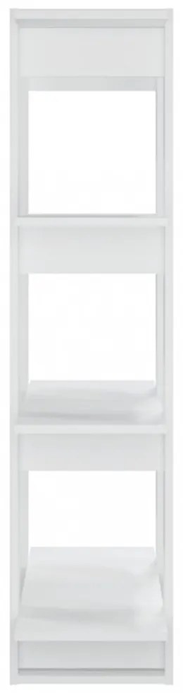 fehér könyvszekrény/térelválasztó 80 x 30 x 123,5 cm
